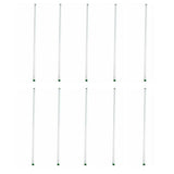 Philips 32-Watt 4 ft. Linear T8 Fluorescent Tube Light Bulb, Natural Daylight 5000K, 10-Pack