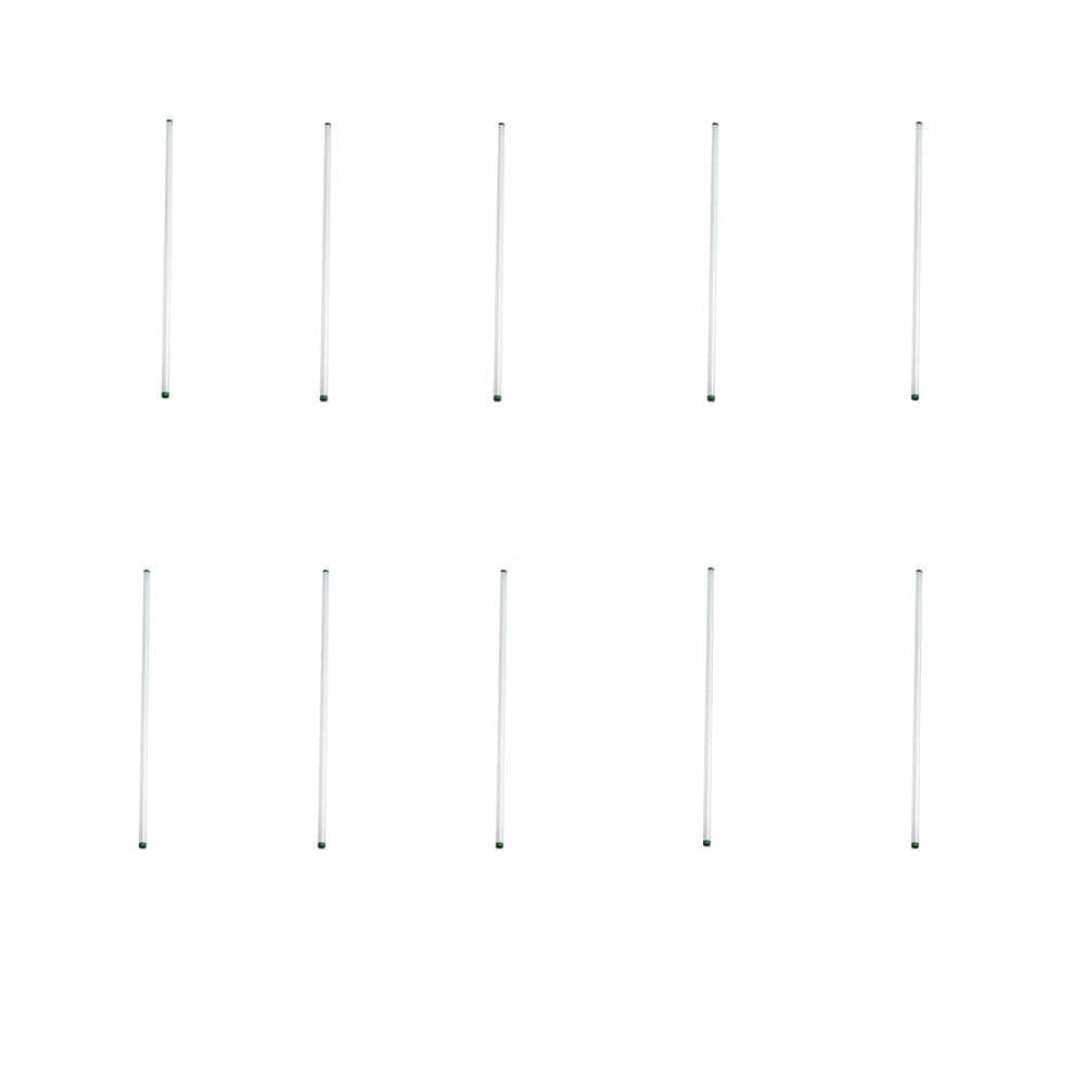 Philips 32-Watt 4 ft. Linear T8 Fluorescent Tube Light Bulb, Natural Daylight 5000K, 10-Pack