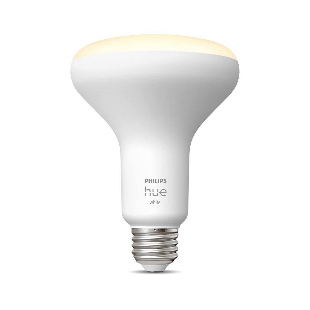 Philips Hue White BR30 LED 65W Equivalent Dimmable Smart Wireless Flood Light Bulb with Bluetooth (1-Pack)