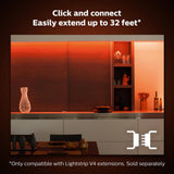 Philips Hue White and Color Ambiance Lightstrip Plus Smart LED, Dimmable, Bluetooth/Zigbee, 80 in (Base Kit)