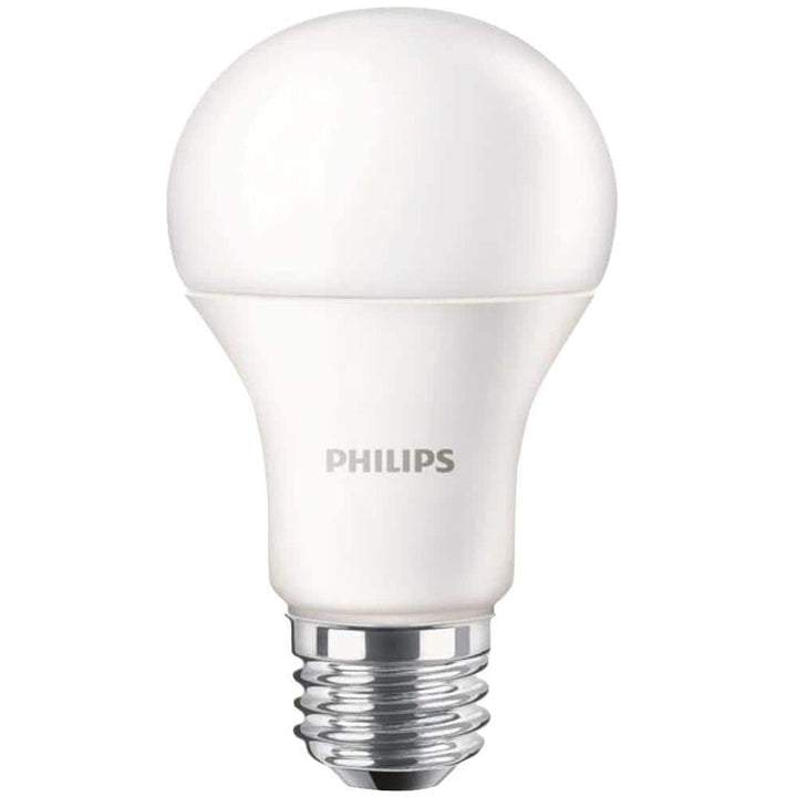 Philips 100-Watt Equivalent A19 Non-Dimmable Energy Saving LED Light Bulb, Daylight 5000K, 2-Pack