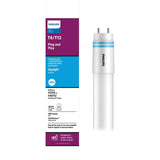 Philips 32W T8/40W T12 Equivalent 4 ft. Universal Fit LED Tube Light Bulbs, Daylight 5000K (2-Pack)