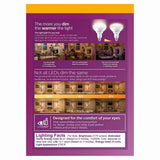 Philips 150-Watt Equivalent BR40 Dimmable LED Light Bulb with Warm Glow, Soft White 2700K (1 Bulb)