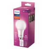 Philips 40/60/100-Watt Equivalent A21 3-Way LED Light Bulb, Soft White 2700K, E26 Medium Base