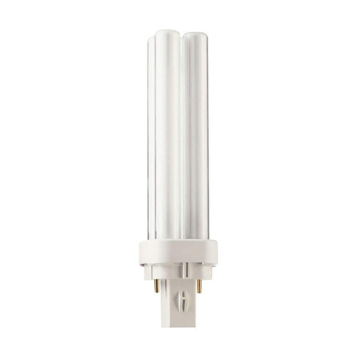 Philips 26-Watt Equivalent CFLni Plug-In Light Bulb, G24d-3 2-Pin, Bright White 3500K