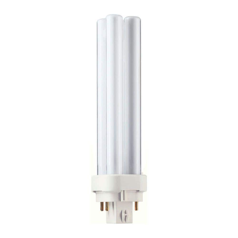 Philips 13-Watt Equivalent CFLni PL-C Light Bulb, 4-Pin G24q-1 Base, Cool White 4100K
