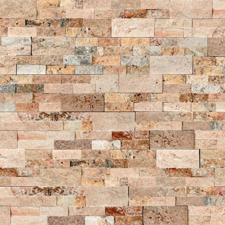 MSI Picasso Ledger Panel 6 in. x 24 in. Natural Travertine Wall Tile (10 cases / 60 sq. ft. / pallet)