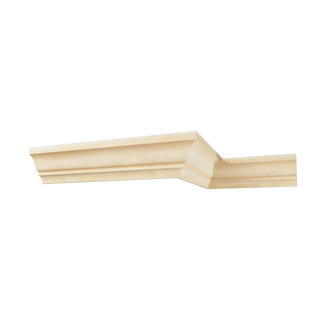 Ekena Millwork WM52 0.56 in. D x 2.75 in. W x 96 in. L Wood (Pine) Crown Moulding