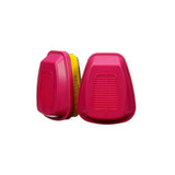 3M 60923HB1-C OV/AG/P100 Replacement Respirator Cartridges, 1 Pair