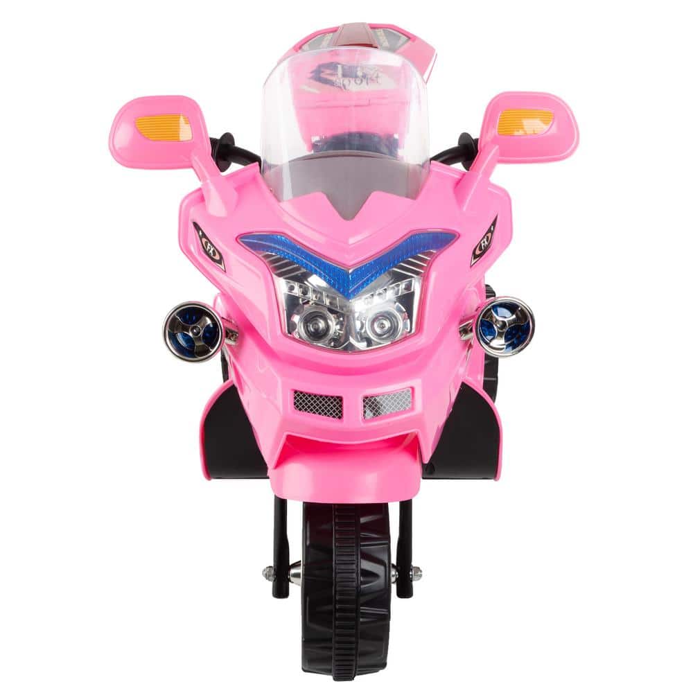 Lil Rider 3-Wheel Battery Powered Motorcycle Ride on Toy in Pink