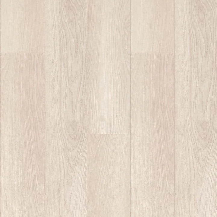 Dekorman Proteco+ Platinum White Oak EIR 12mm T x 6.41" W Uniclic HDF AC4 Waterproof Laminate Wood Flooring (21.2 sq. ft./Case)