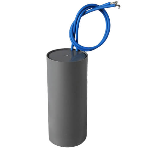 Packard PLCR15400D capacitor - front view (Voltage: 400V; MFD: 10)
