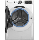 GE UltraFresh Vent System 5.0-cu ft Stackable Steam Cycle Front-Load Washer (Diamond Gray) ENERGY STAR