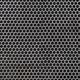 Eden Black 1" Hexagon Polished Porcelain Mosaic Tile