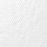 Eden White 1" Hexagon Polished Porcelain Mosaic Tile