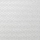Eden White Penny Round Matte Porcelain Mosaic Tile for Bathrooms and Backsplashes