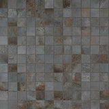Angela Harris Flatiron Graphite Gray 2x2 Matte Porcelain Mosaic Tile