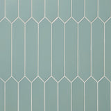 Kent Jade Green 3x12 Picket Polished Ceramic Wall Tile