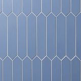 Kent Marine Blue 3x12 Picket Polished Ceramic Wall Tile