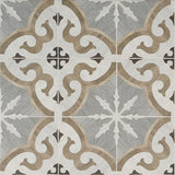 Delancey Briar Oak Multicolor 8x8 Matte Porcelain Tile - Lux Tile