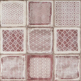 Los Lunas Deco Rose Pink 8x8 Matte Porcelain Tile - Lux Tile