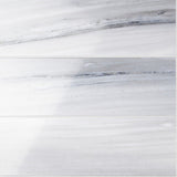 Everest Blue 8x24 Polished Ceramic Tile - Luxurious Marble Look