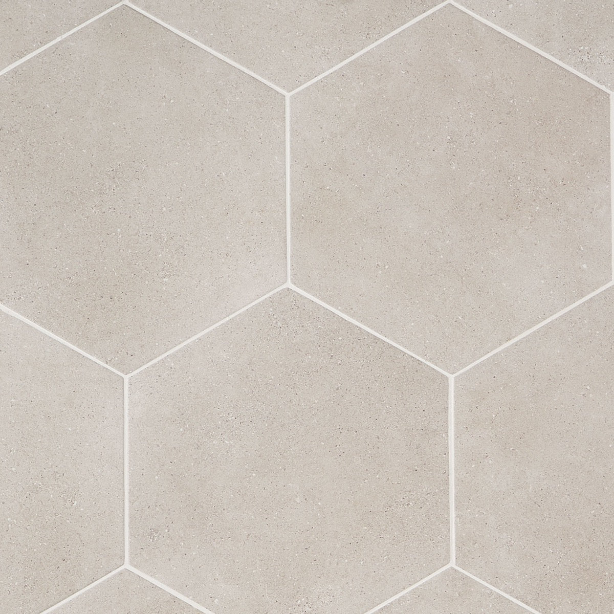 Pergola Taupe 12.5" Hexagon Matte Porcelain Tile - Lux Tile