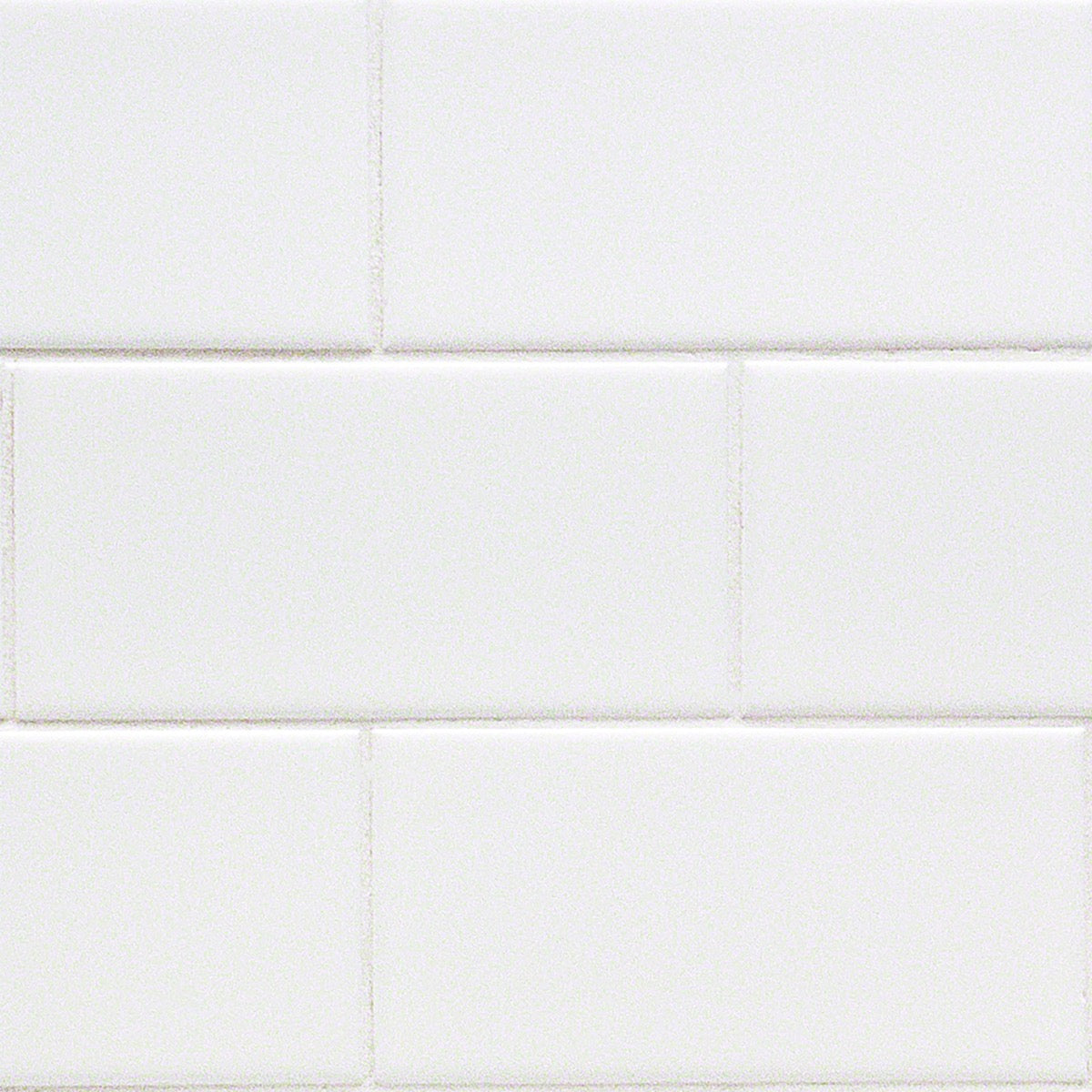 Lux Tile Basic White 3x6 Matte Ceramic Subway Wall Tile