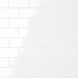 Basic White 3x6 Polished Ceramic Subway Tile for Bathroom and Kitchen Walls