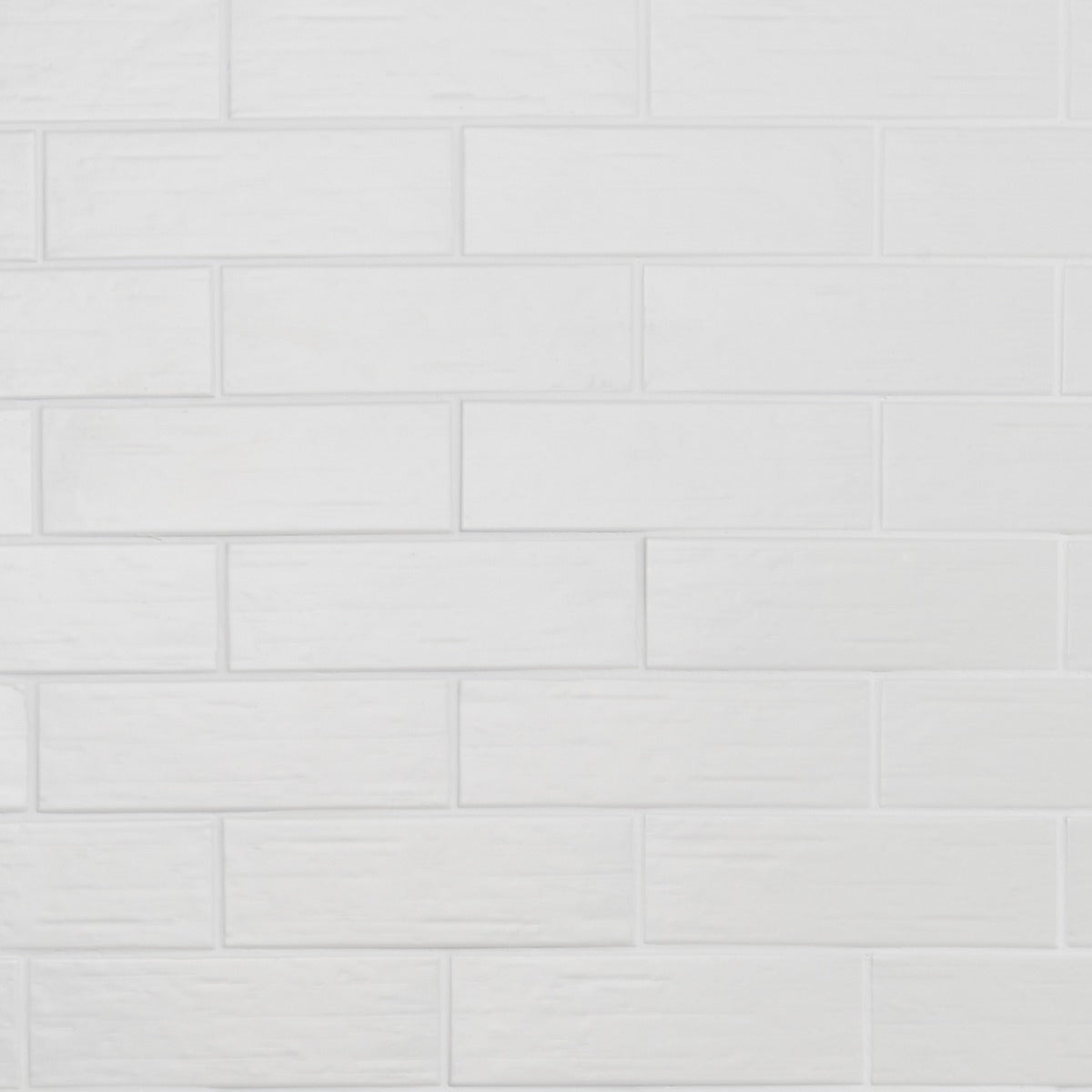 Kiln White 3x9 Matte Porcelain Subway Tile - Durable and Elegant