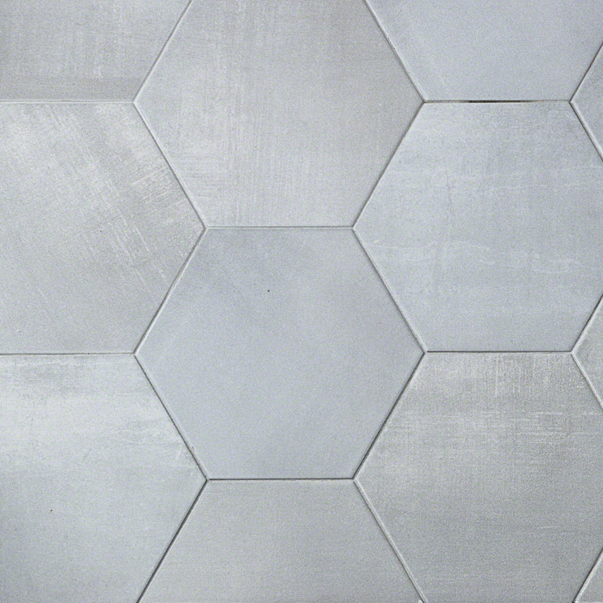 Paige Avorio Gray 10" Hexagon Matte Porcelain Tile - Lux Tile