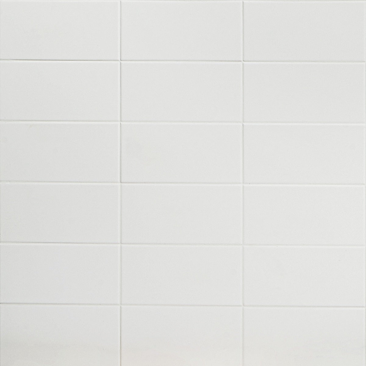 Stacy Garcia Maddox White Matte Ceramic Subway Tile 4x8