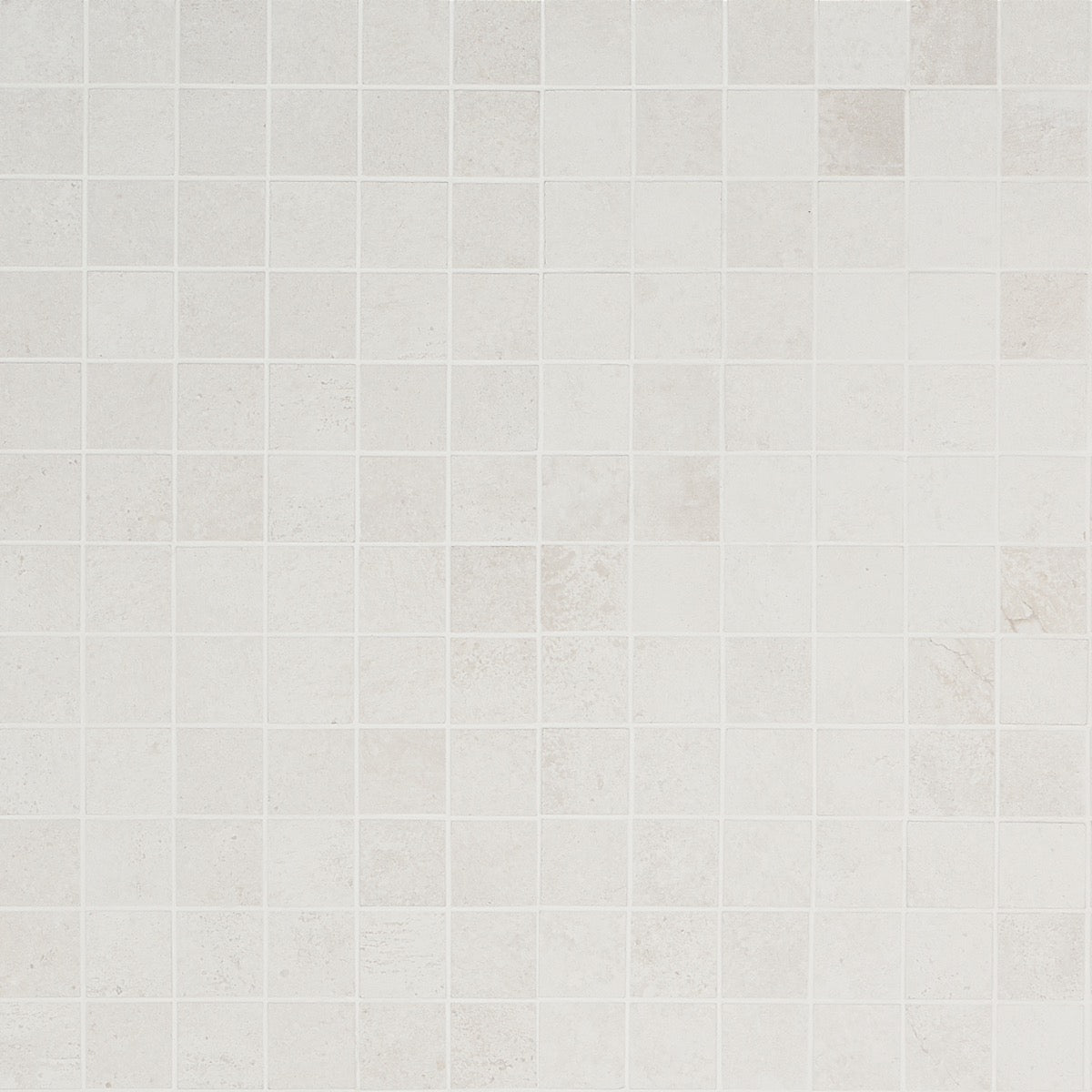 Bronx White Matte Porcelain Mosaic Tile - 2x2 Inches