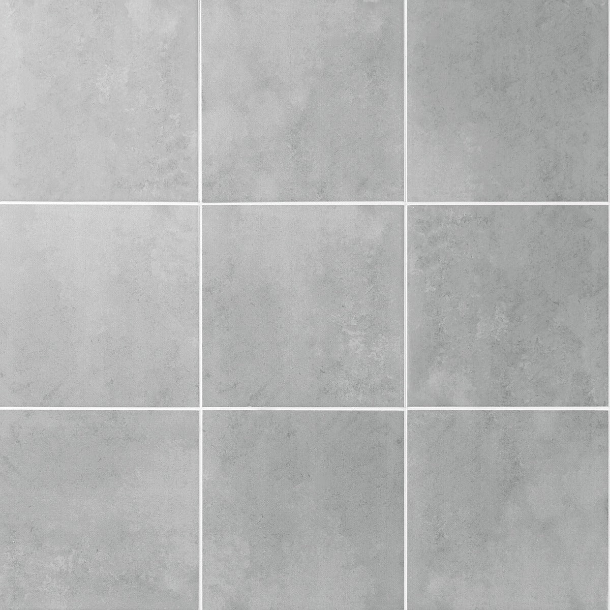 Art Geo Gray 8x8 Matte Porcelain Tile by Elizabeth Sutton