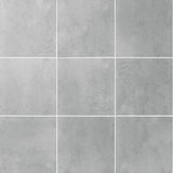 Art Geo Gray 8x8 Matte Porcelain Tile by Elizabeth Sutton
