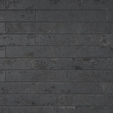 Lux Tile Portrait Black Matte Porcelain Subway Tile 2x14