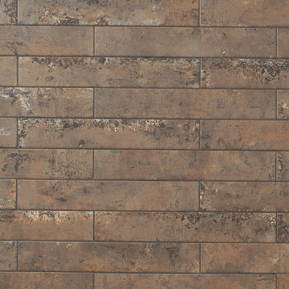 Lux Tile Portrait Copper 2x14 Matte Porcelain Subway Tile