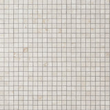 Lux Tile Portrait Ivory Beige Matte Porcelain Mosaic Tile 1x1