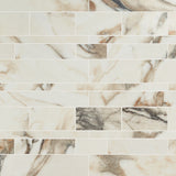 Dreamstone Calacatta Rustico Polished Porcelain Mosaic Tile