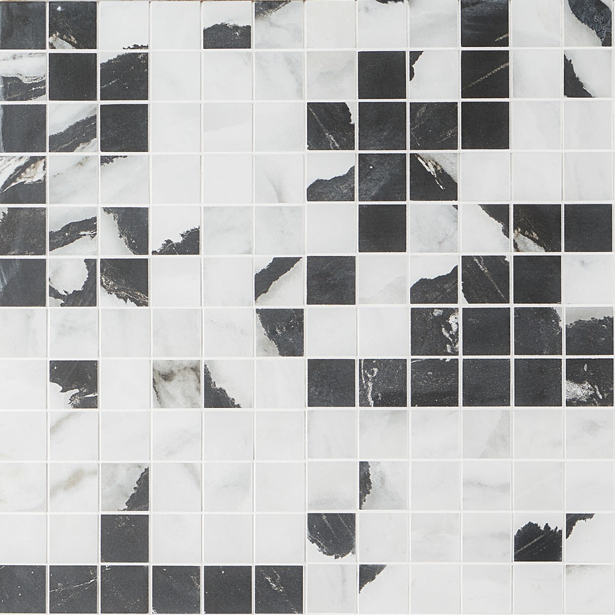 DreamStone Panda White 2x2 Matte Porcelain Mosaic Tile
