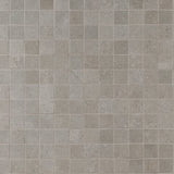Lux Tile New Rock Fumo Light Gray 2x2 Matte Porcelain Mosaic Tile