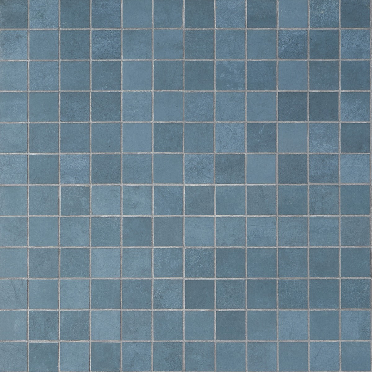 Bond Indio Blue 2x2 Matte Porcelain Mosaic Tile - Italian Made