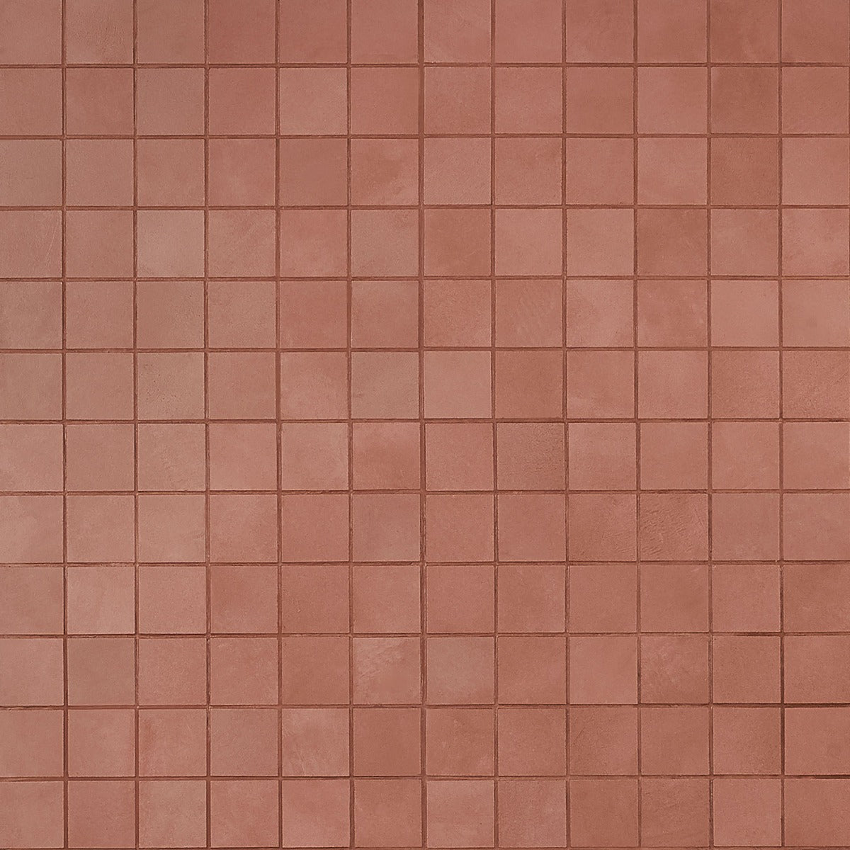 Clay Grace Red 2x2 Matte Porcelain Mosaic Tile