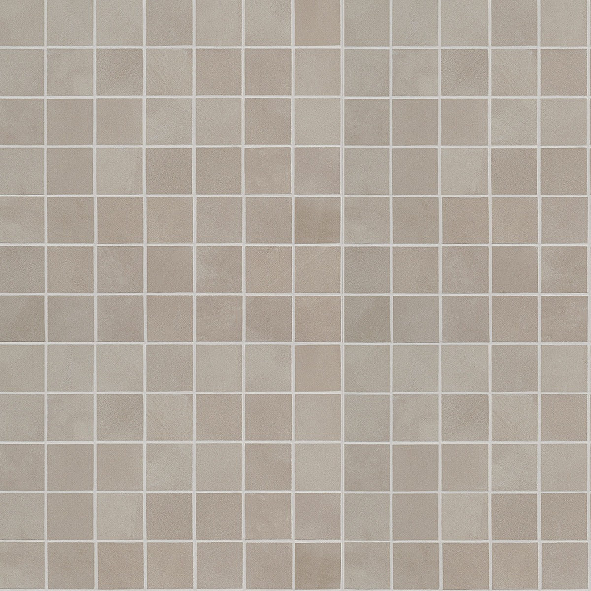 Clay Trust Gray 2x2 Matte Porcelain Mosaic Tile - Lux Tile