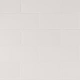 Zeal White 5x12 Matte Porcelain Subway Tile - Lux Tile
