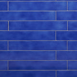 Cavallo Poseidon Blue 3x18 Glossy Porcelain Subway Tile - Lux Tile