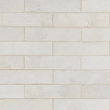 Kalay White 3x12 Glossy Ceramic Subway Tile for Walls