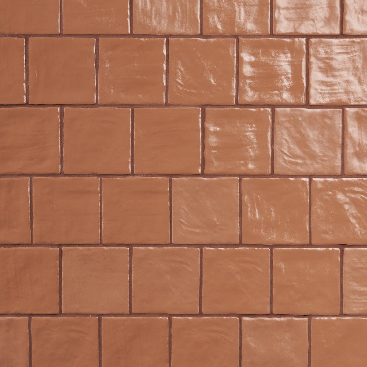 Montauk Terracotta 4x4 Mixed Finish Ceramic Tile - Tilebar
