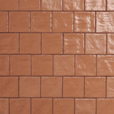 Montauk Terracotta 4x4 Mixed Finish Ceramic Tile - Tilebar