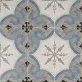 Lux Tile Delancey Briar Blue 8x8 Matte Porcelain Tile